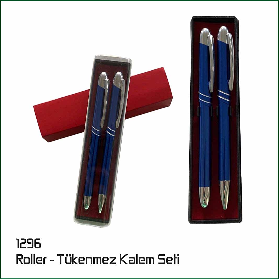 1296 Roller - Tükenmez Kalem Seti