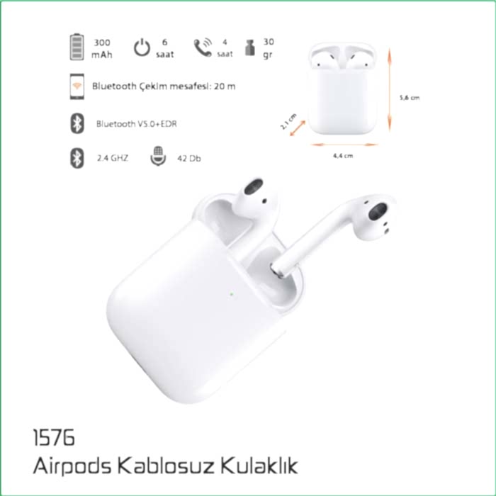 1576 Airpods Kablosuz Kulaklık