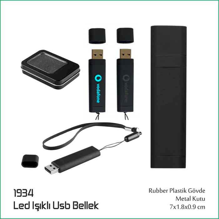 1934 Led Işıklı USB Bellek