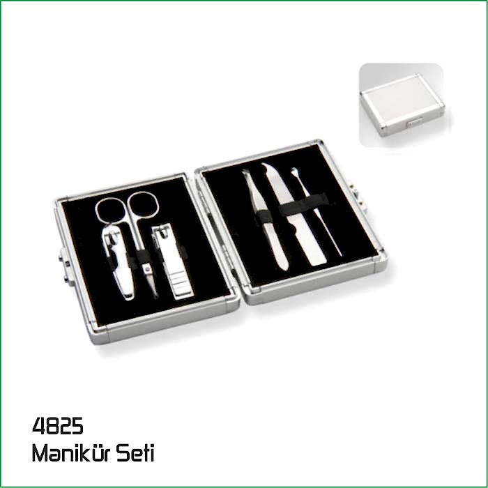 4825 Metal Manikür Seti