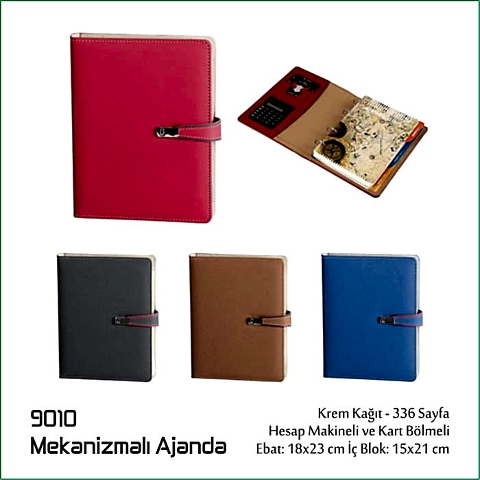 9010 Mekanizmalı Organizer Ajanda