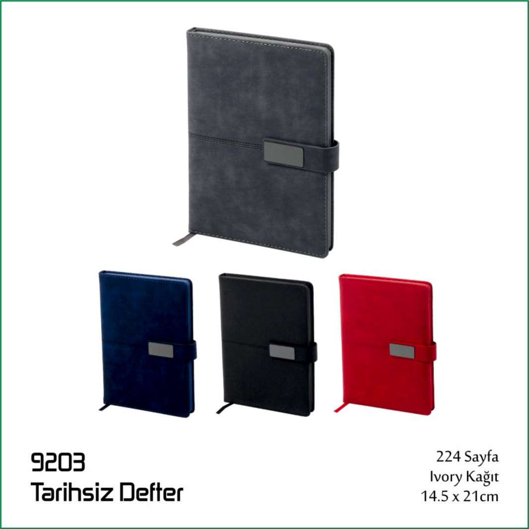 9203 Tarihsiz Defter
