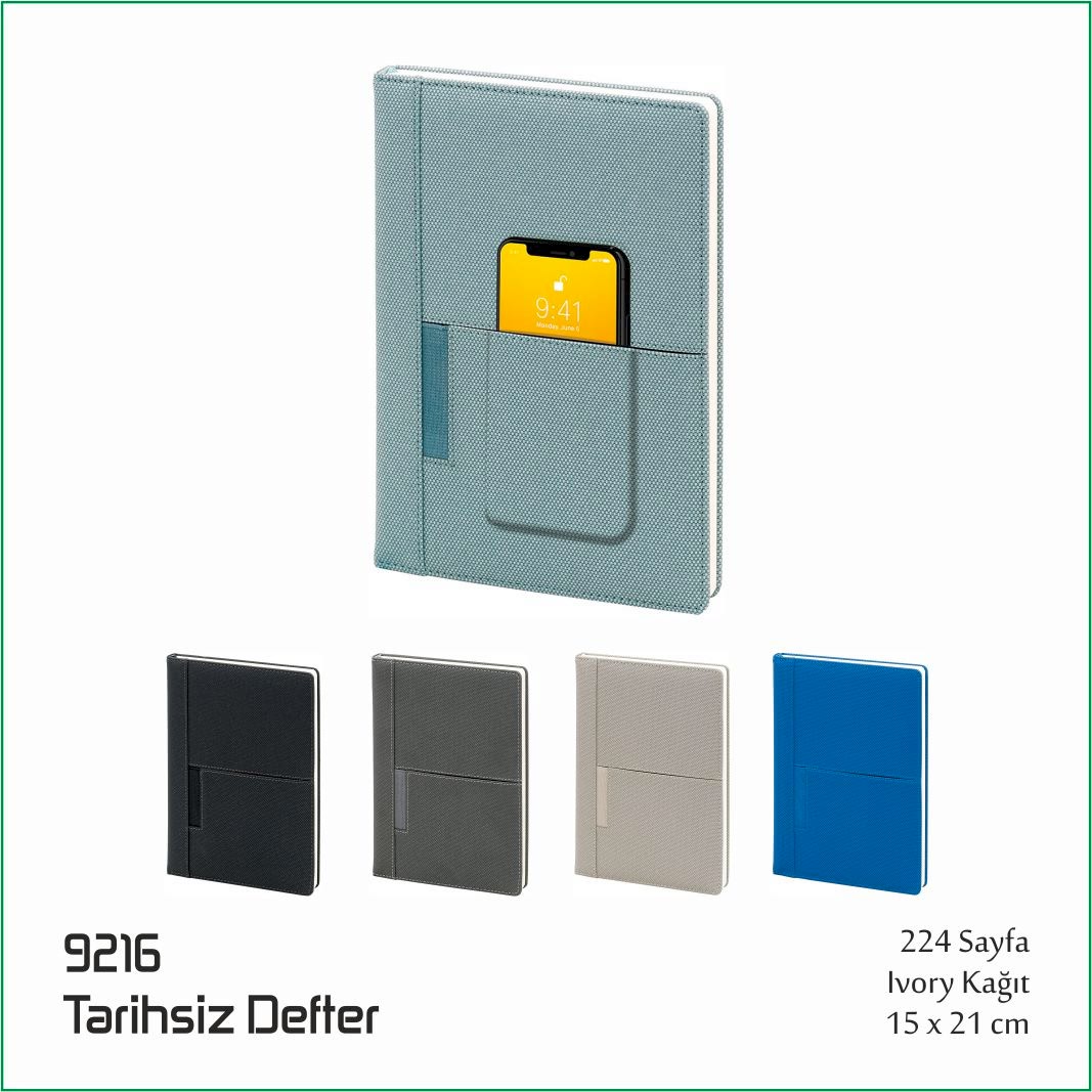 9216 Tarihsiz Defter