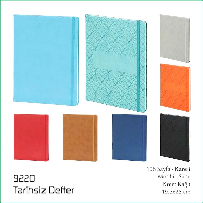 9220 Tarihsiz Defter