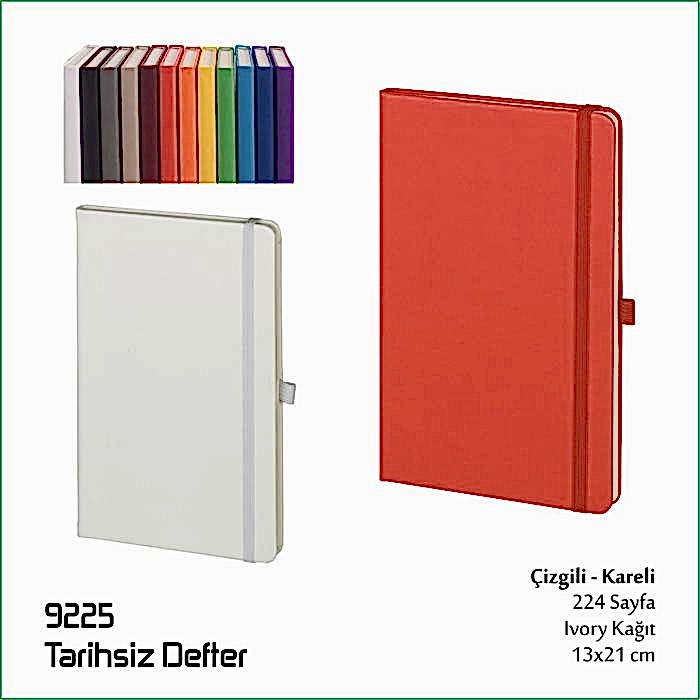 9225 Tarihsiz Defter