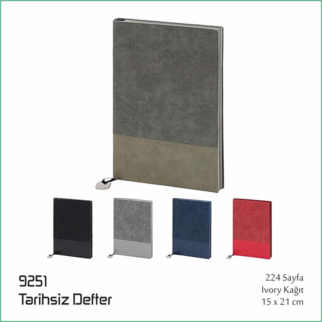 9251 Tarihsiz Defter