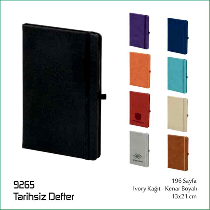 9265 Tarihsiz Defter