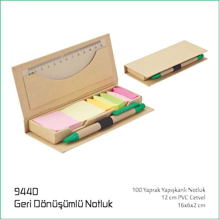 9440 Geri Dönüşümlü Notluk