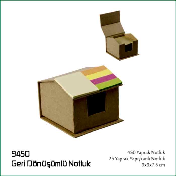 9450 Geri Dönüşümlü Notluk