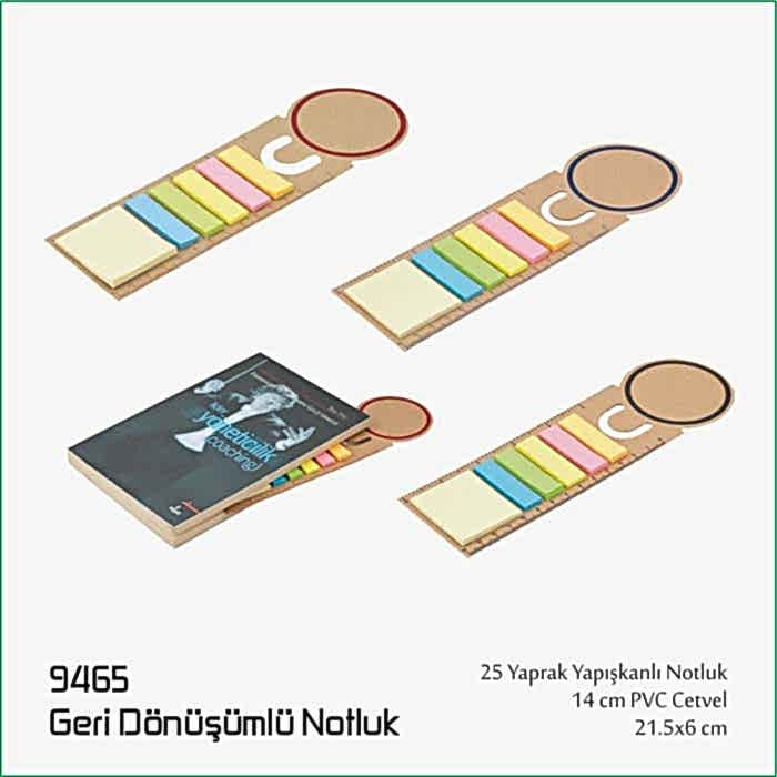 9465 Geri Dönüşümlü Notluk